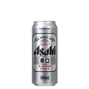 Asahi Super Dry Lager Cans 500ml