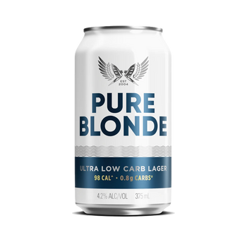 Pure Blonde Ultra Low Carb Cans 375ml