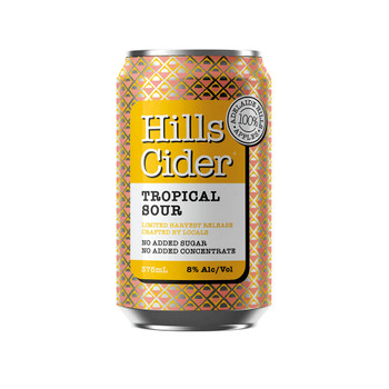 The Hills Cider Co Tropical Sour Cider Cans 375ml