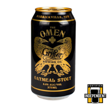 Grifter Brewing Co The Omen Oatmeal Stout Cans 375ml