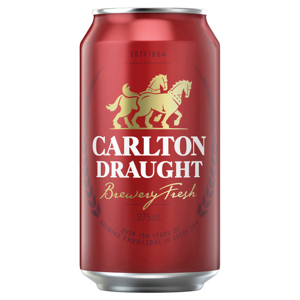 Carlton Draught Cans 375mL