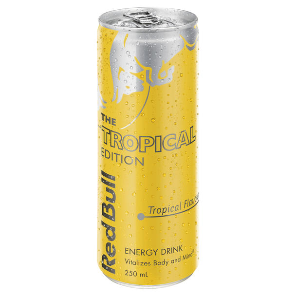 Red Bull The Tropical Edition 250mL Cans