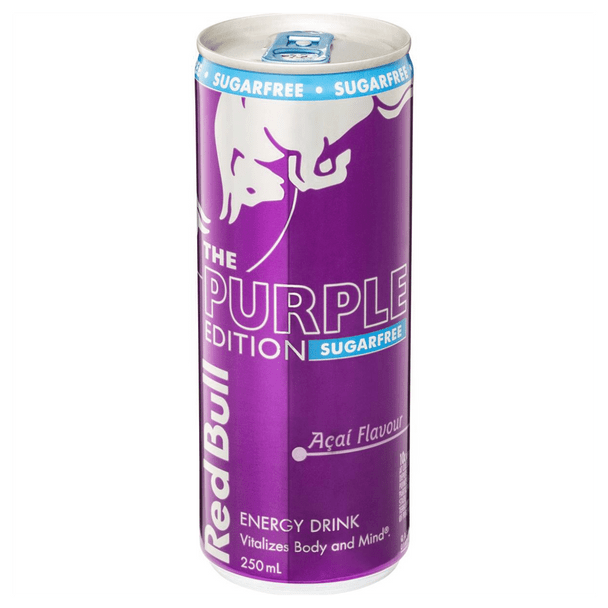 Red Bull Purple Edition (Acai Flavour) Sugar Free 250mL