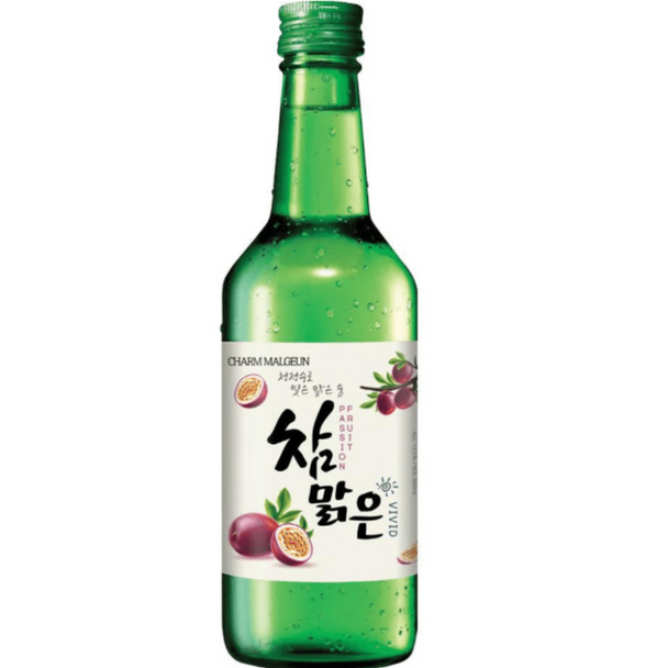 Charm Malgeun Passionfruit Soju 360mL bottle