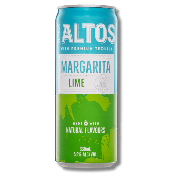 Olmeca Altos Sparkling Lime Margarita 330mL can