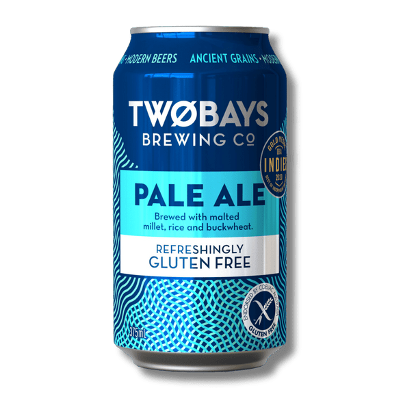 Two Bays Gluten Free Pale Ale 375mL Coeliac Australia Approved
