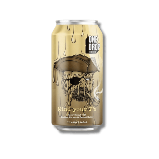 One Drop Mind Your Ps Pecan, Praline and Peanut Butter Pastry Stout 440mL
