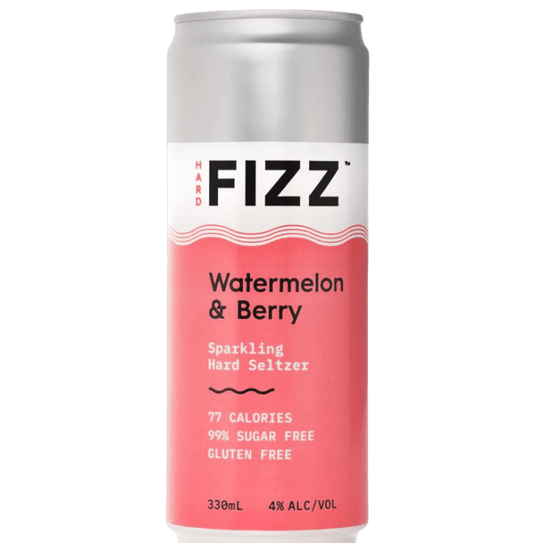 Hard Fizz Watermelon and Berry Cans 330mL