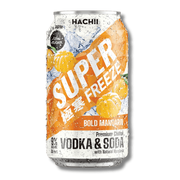 Hachii Super Freeze Bold Mandarin 350mL