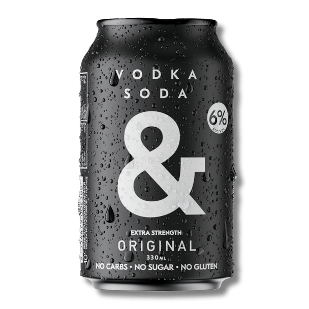 Ampersand Vodka & Soda 6% Cans 330mL