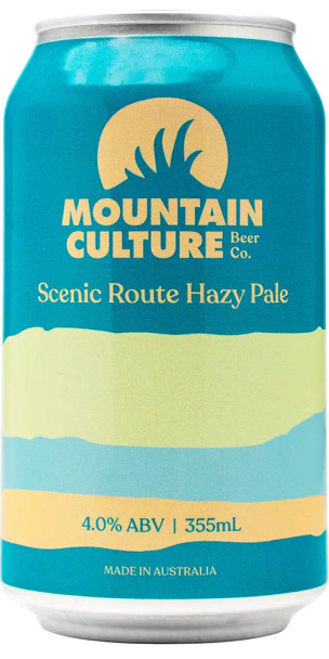 Mountain Culture Scenic Route Hazy Pale Ale Cans 355ml