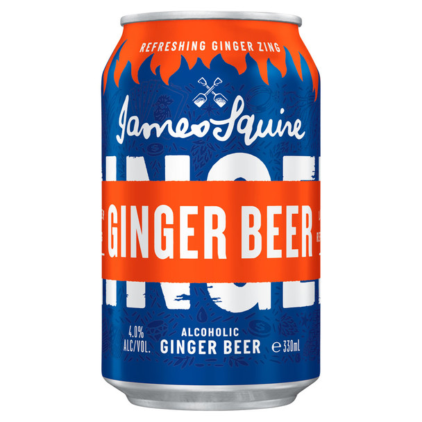 James Squire Ginger Beer Cans  330ml