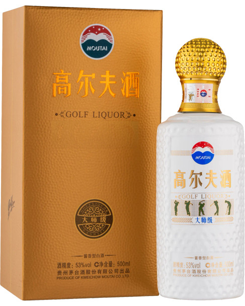 Buy KWEICHOW MOUTAI-GOLF BAIJIU 53% 500ML - Red Bottle