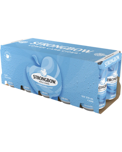 Strongbow Low Carb Cider 10 Pack Cans 375ml