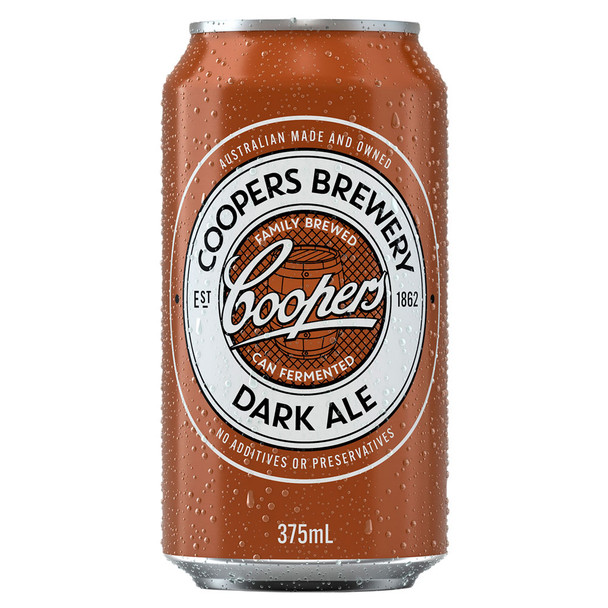 Coopers Dark Ale Cans 375ml