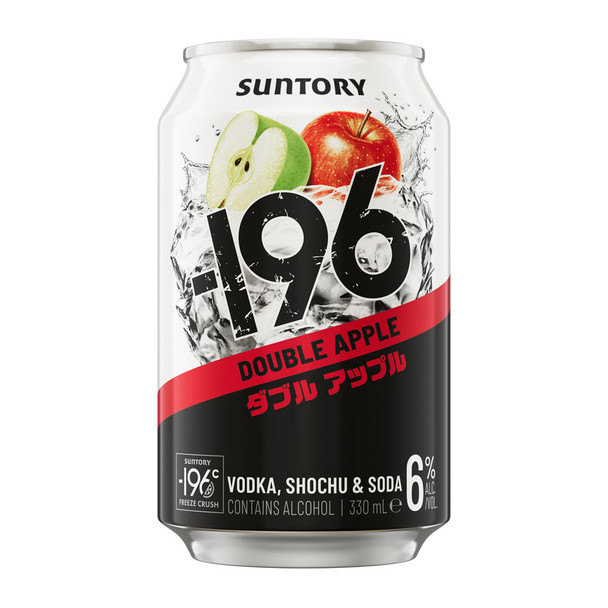 Suntory 196 Double Apple Cans 330ml