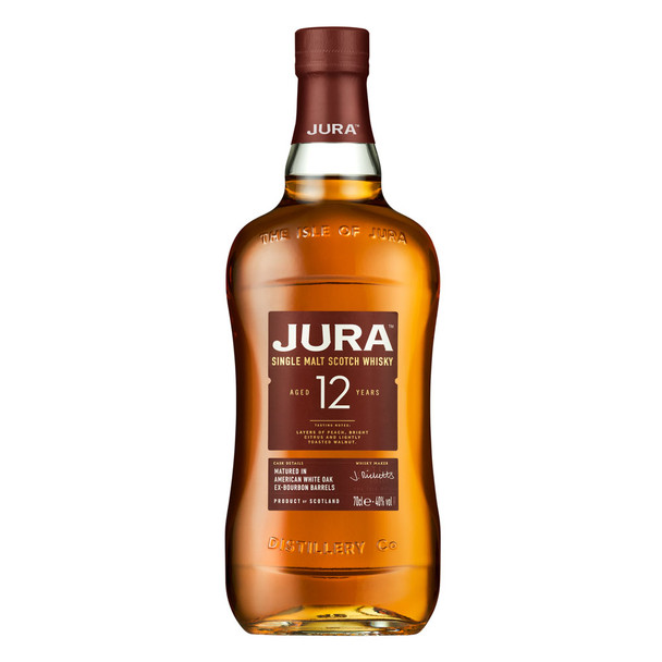 Jura 12 Year Old Single Malt Scotch Whisky 700ml