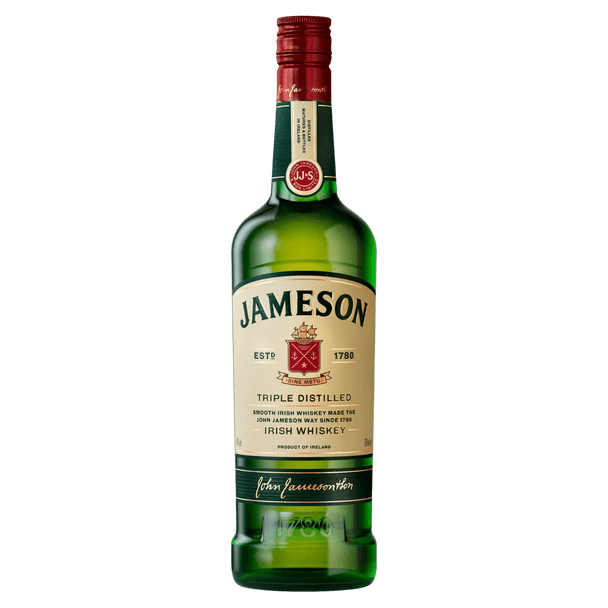 Jameson Triple Distilled Irish Whiskey 700mL