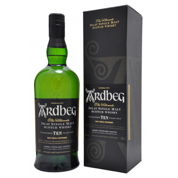 Ardbeg 10 Year Old Single Malt Scotch Whisky 700mL