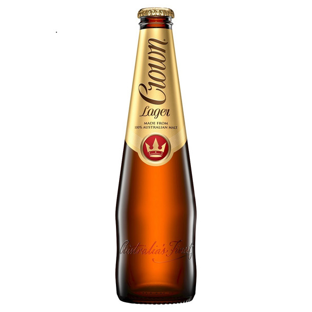 Crown Lager Bottles 375ml