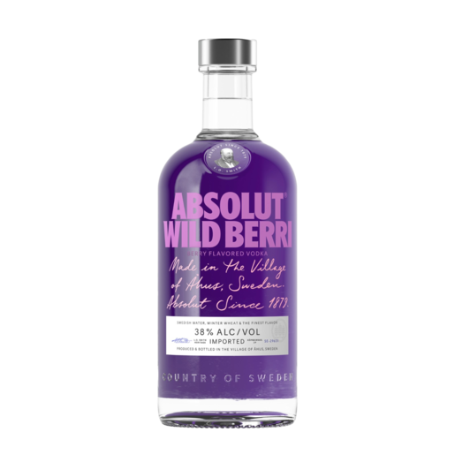 Absolut Wild Berri Vodka 700ml