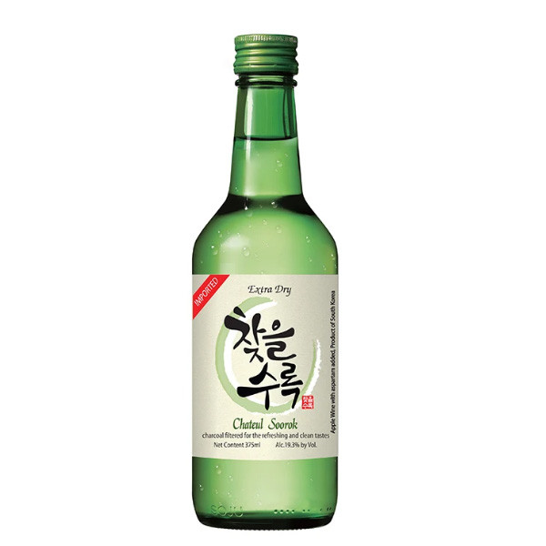 Chateul Soorok Soju Original Bottle 375mL