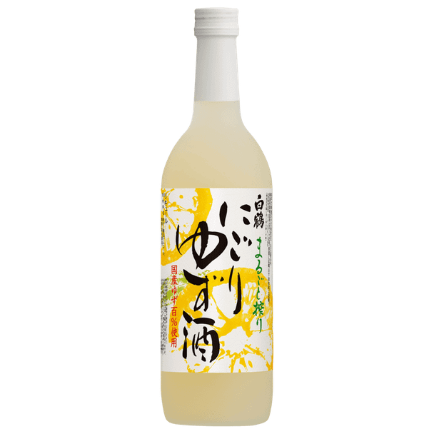 Hakutsuru Yuzushu Japanese Nigori Yuzu Sake 720mL