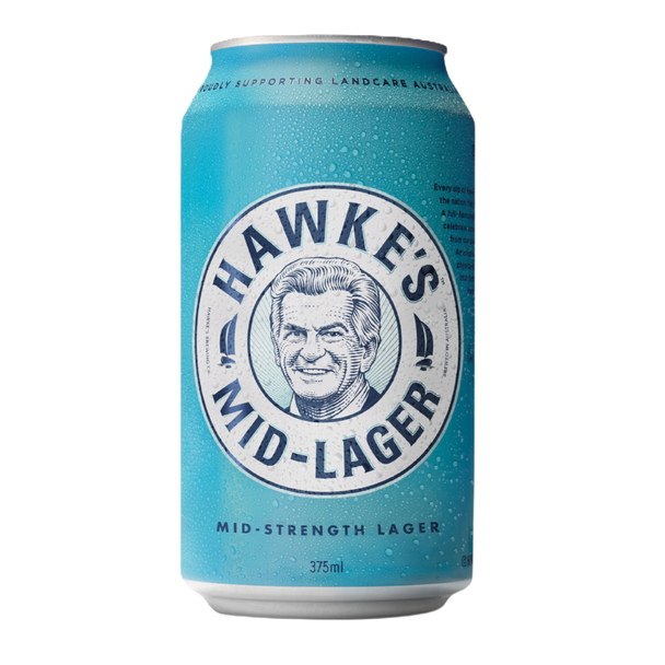 Hawke's Mid Lager Cans 375ml