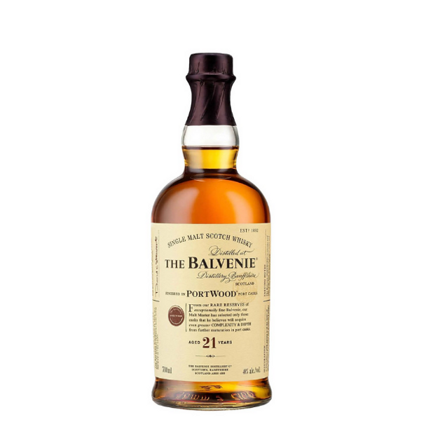 The Balvenie Port Wood Single Malt Scotch Whisky 21 Years Old 700ml