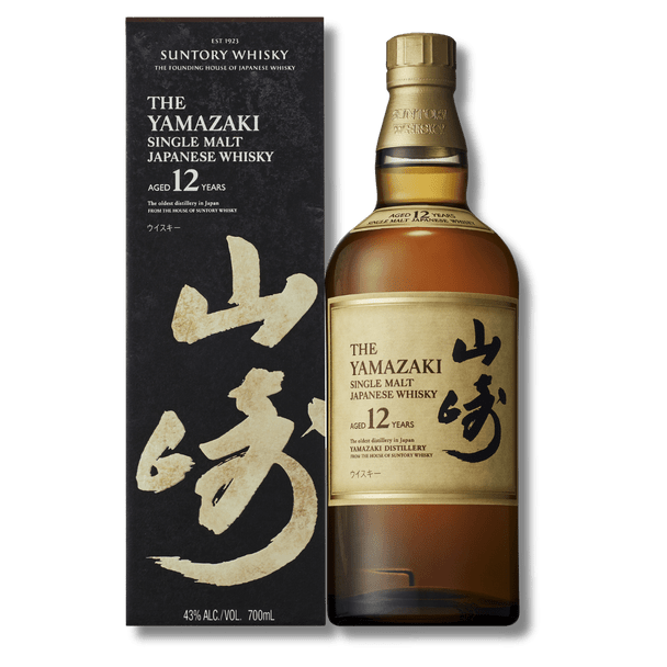 Yamazaki 12 Year Old Japanese Single Malt Whisky 700mL