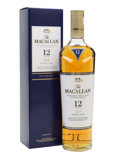 The Macallan Single Malt Scotch Whisky Double Cask 12 Year Old