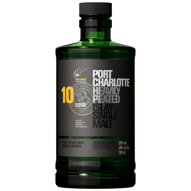 Port Charlotte 10 Year Old Islay Single Malt Whisky 700mL Bottle