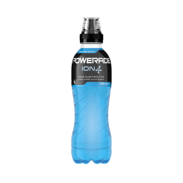 Powerade ION4 Mountain Blast Sipper Cap 600mL