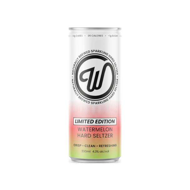 Wayward 'W' Seltzer Watermelon 330ml