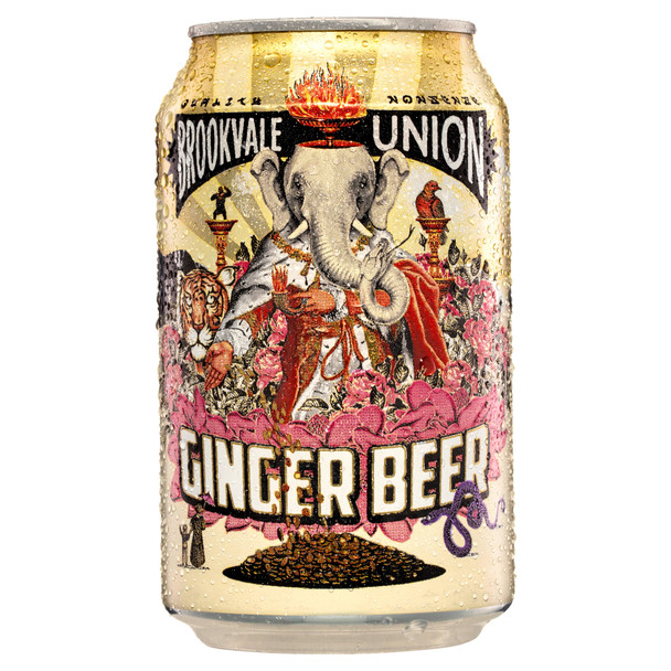 Brookvale Union Ginger Beer Cans 330mL