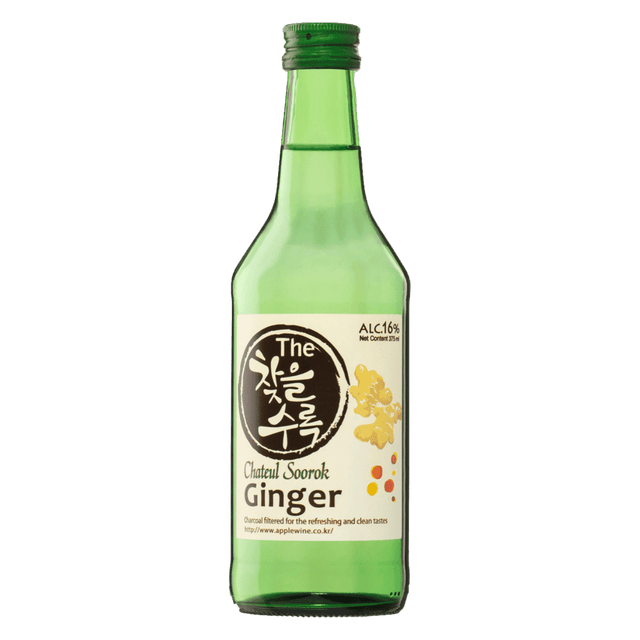 Buy Chateul Sorook Ginger Soju Bottle 375mL Red Bottle