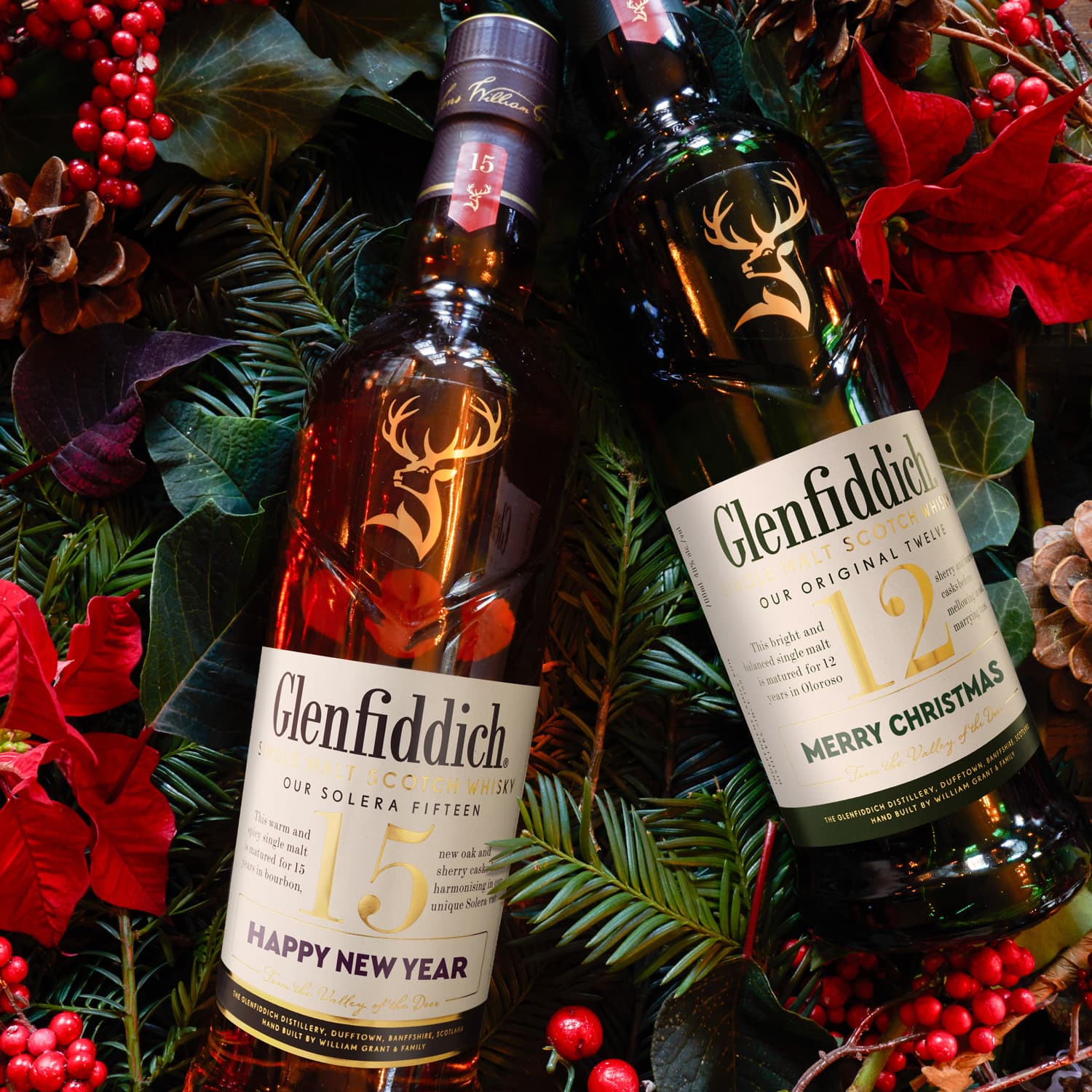 Mark any occasion, big or small, with customisable Glenfiddich labels. 