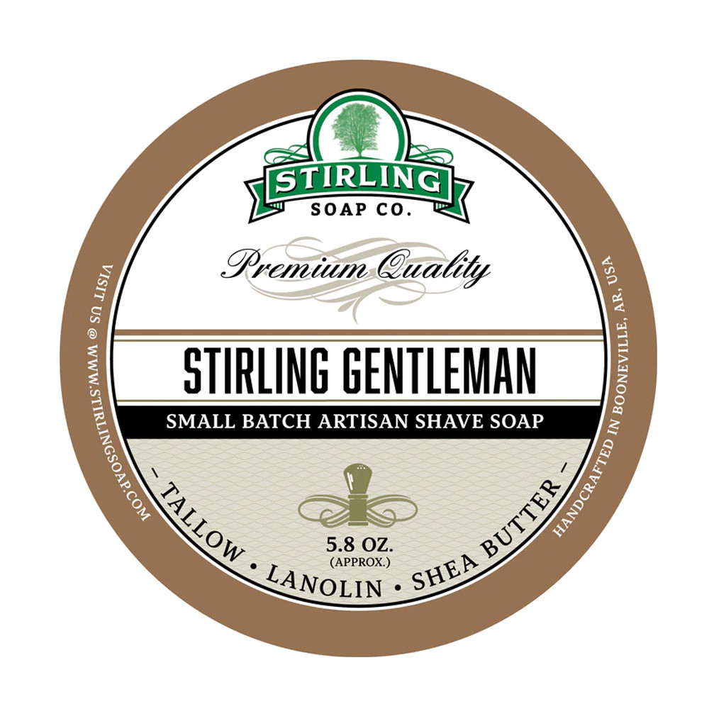 The Stirling Soap Co. Stirling Gentleman Shaving Soap