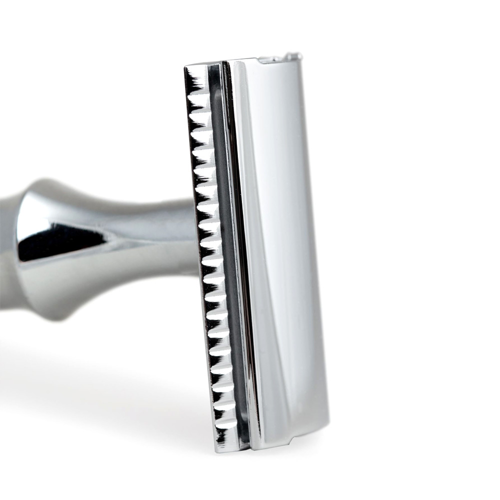 Timor 1351 Stainless Short Handle Safety Razor