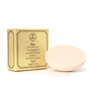 Taylor of Old Bond St Sandalwood Shaving Soap Refill Taylor of Old Bond St Sandalwood Shaving Soap Refill