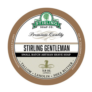 Stirling Soap Co. Stirling Gentleman Shave Soap Stirling Soap Co. Stirling Gentleman Shave Soap