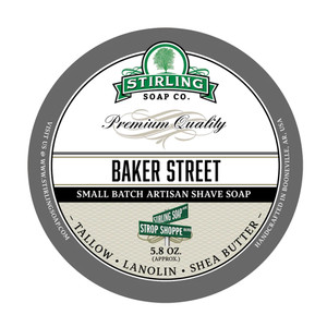 Stirling Soap Co. Baker Street Shaving Soap Stirling Soap Co. Baker Street Shaving Soap