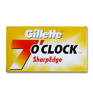 Gillette 7 O Clock Sharp Edge DE Blades Gillette 7 O Clock Sharp Edge DE Blades