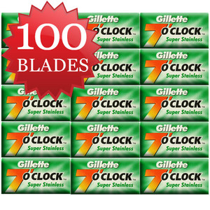 100 Gillette Super Stainless Green Blades 100 Gillette Super Stainless Green Blades