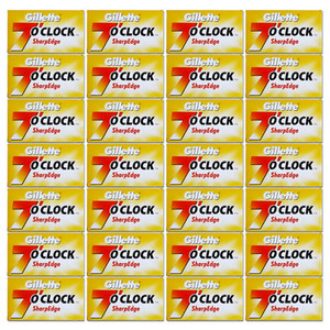 100 Gillette Yellow 7 O Clock 100 Gillette Yellow 7 O Clock