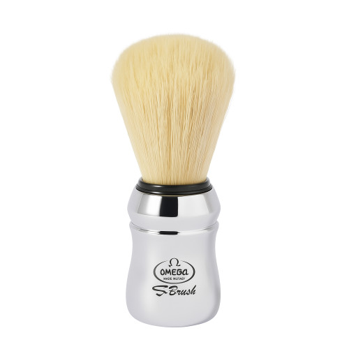 Omega S10083 Synthetic Fibre Shaving Brush