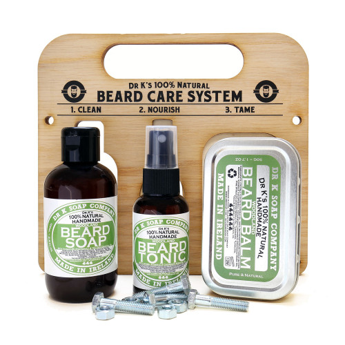 Dr K Woodland Beard Care System Set