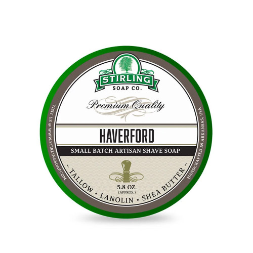 Stirling Haverford Shaving Soap