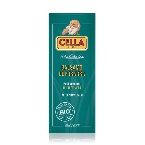 Cella Organic Aftershave Balm with Aloe Vera