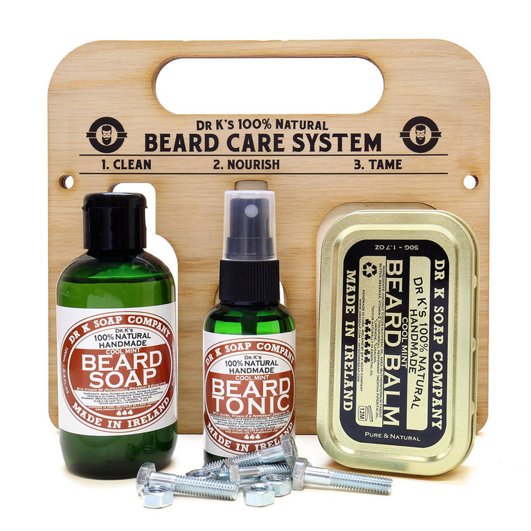 Dr K Cool Mint Beard Care System